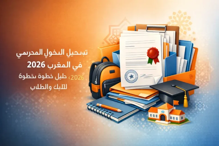 تسجيل الدخول المدرسي في المغرب 2026_ دليل خطوة بخطوة للآباء والطلاب